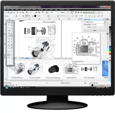 Скриншот приложения CorelDRAW Technical Suite - №1