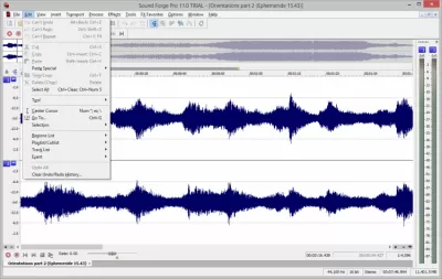Скриншот приложения Sound Forge Pro - №3