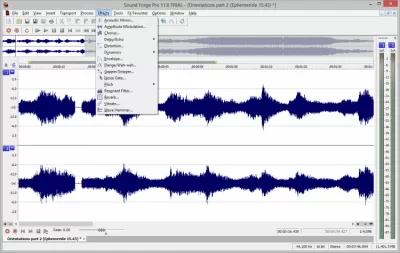 Скриншот приложения Sound Forge Pro - №7