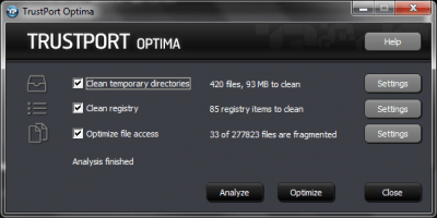 Скриншот приложения TrustPort Tools - №5