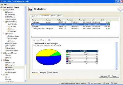 Настройка vmware для kerio control