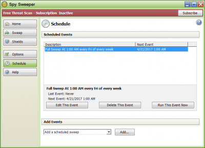 Скриншот приложения Spy Sweeper - №3