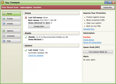 Скриншот приложения Spy Sweeper - №4