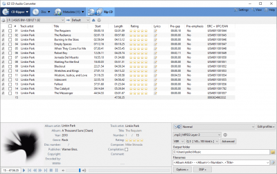 Скриншот приложения EZ CD Audio Converter - №2