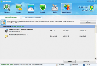 Скриншот приложения Toolwiz Care - №6