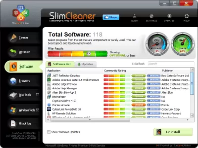 Скриншот приложения SlimCleaner - №2