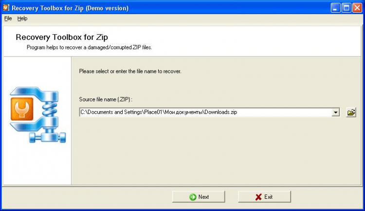 Zip source file. Программа Recovery предназначена для .... Программа для восстановления файлов rar и zip. Восстановить поврежденный zip. Tool Box версии 4.