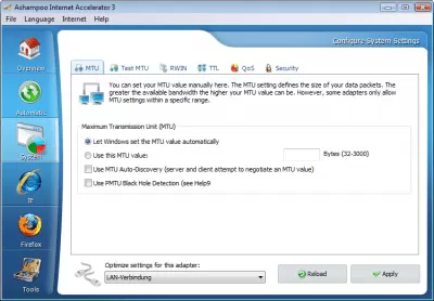 Скриншот приложения Ashampoo Internet Accelerator - №3