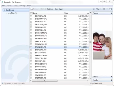 Скриншот приложения Auslogics File Recovery - №2