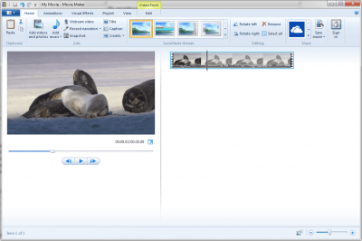 Скриншот приложения Windows Movie Maker 2012 - №5