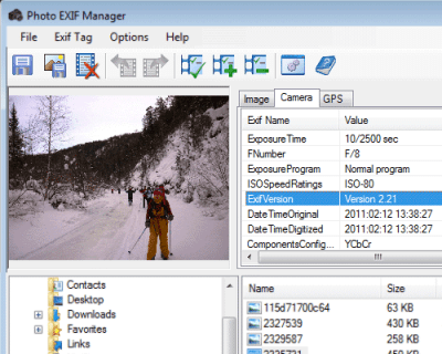 Скриншот приложения Photo EXIF Manager - №1