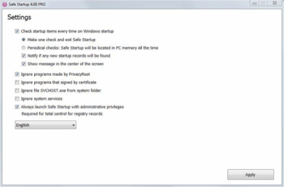 Скриншот приложения Startup Guard - №3