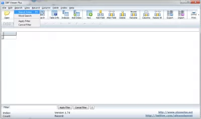 Скриншот приложения DBF Viewer Plus - №5