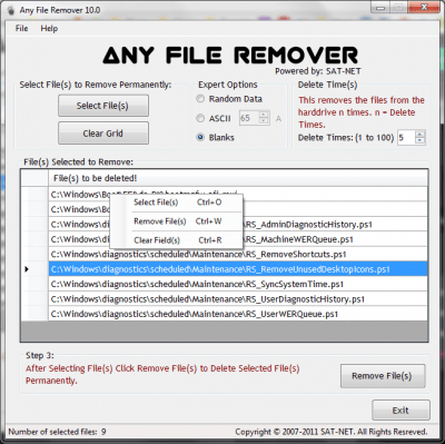 Скриншот приложения Any File Remover - №2