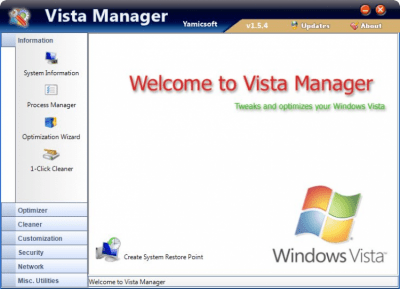 Скриншот приложения Vista Manager - №1