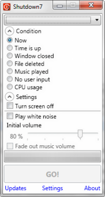 Скриншот приложения Shutdown7 - №1