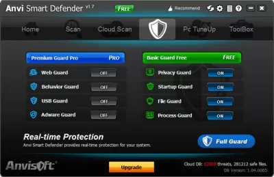 Скриншот приложения Anvi Smart Defender - №3
