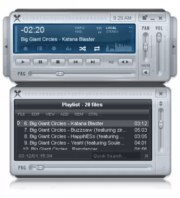 Скриншот приложения Xion Audio Player - №1