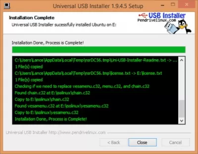 Скриншот приложения Universal USB Installer - №2