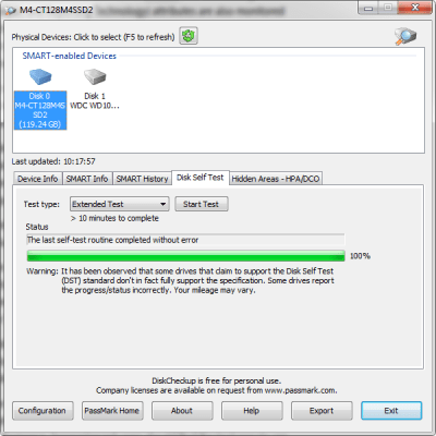Скриншот приложения DiskCheckup - №4