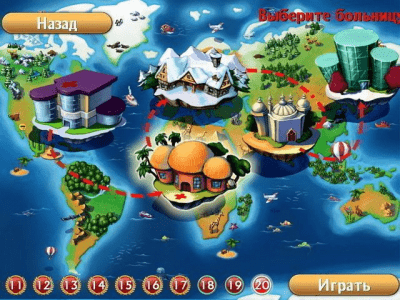 Скриншот приложения Переполох в клинике - №3