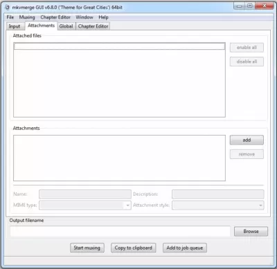 Скриншот приложения MKVToolNix Windows - №3