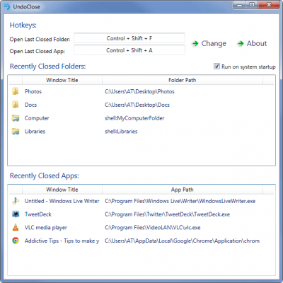 Скриншот приложения UndoClose - №3