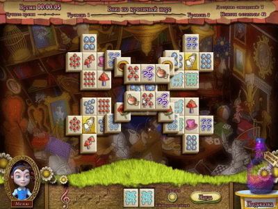 Скриншот приложения Алиса в стране Маджонг - №4