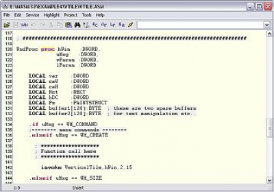 Скриншот приложения ASM Editor for Windows - №1