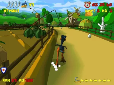 Скриншот приложения Страусиные бега - №3