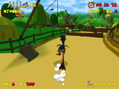 Скриншот приложения Страусиные бега - №4