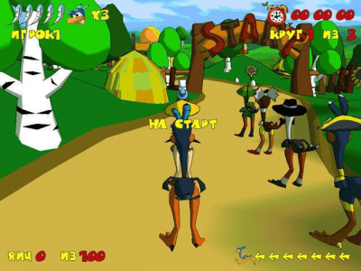Скриншот приложения Страусиные бега - №7