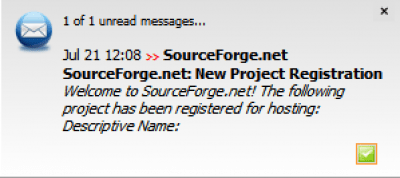 Скриншот приложения GMail Herald - №5