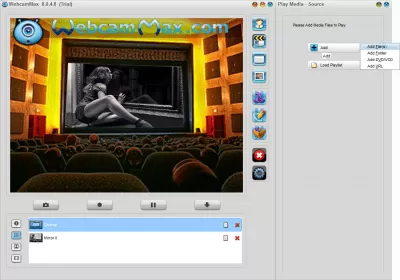 Скриншот приложения WebcamMax - №2