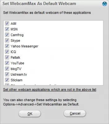 Скриншот приложения WebcamMax - №3