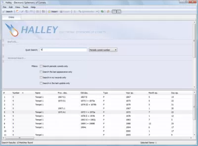 Скриншот приложения Halley - №3