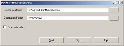 Скриншот приложения DotNetResourcesExtract - №1