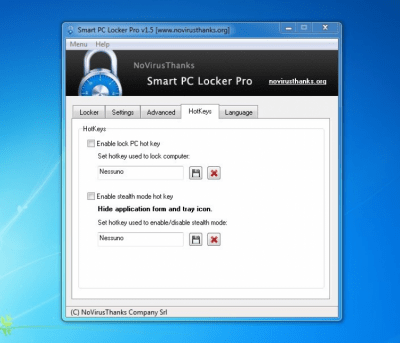 Скриншот приложения Smart PC Locker Free - №5