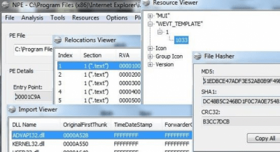 Скриншот приложения NPE File Analyzer - №1