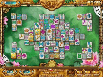 Скриншот приложения Маджонг. Золото майя - №4