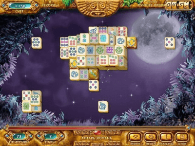 Скриншот приложения Маджонг. Золото майя - №7