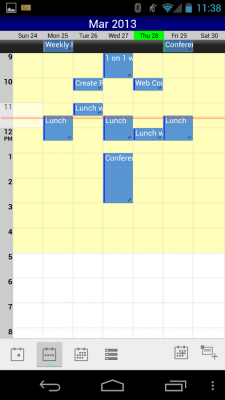 Скриншот приложения TouchDown for Smartphones - №3