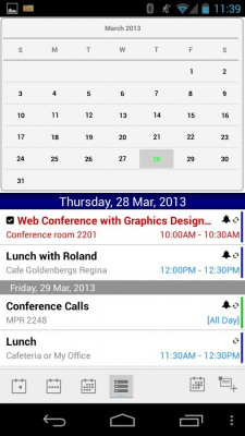 Скриншот приложения TouchDown for Smartphones - №5