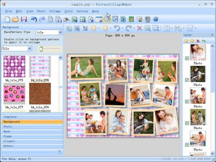 picture collage maker pro templates free download