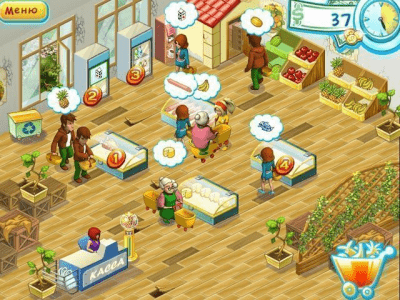 Скриншот приложения Супер-Маркет-Мания - №3