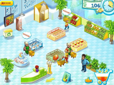 Скриншот приложения Супер-Маркет-Мания - №4