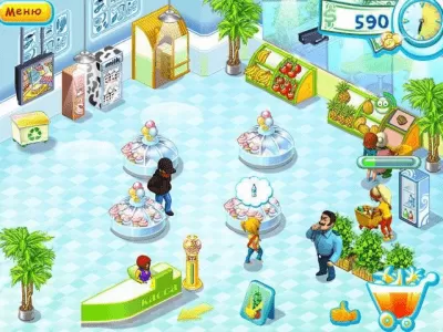 Скриншот приложения Супер-Маркет-Мания - №6