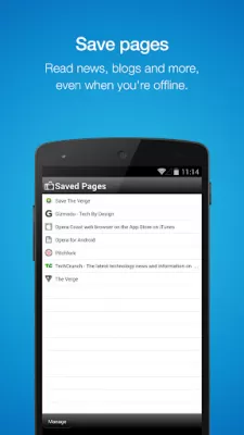 Скриншот приложения Opera Mini 7.6.4 - №3