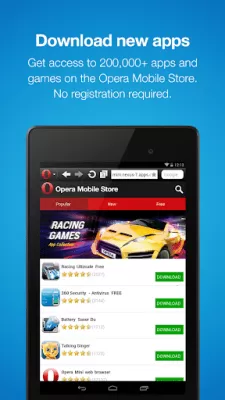 Скриншот приложения Opera Mini 7.6.4 - №9