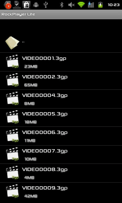 Скриншот приложения RockPlayer Lite - №3